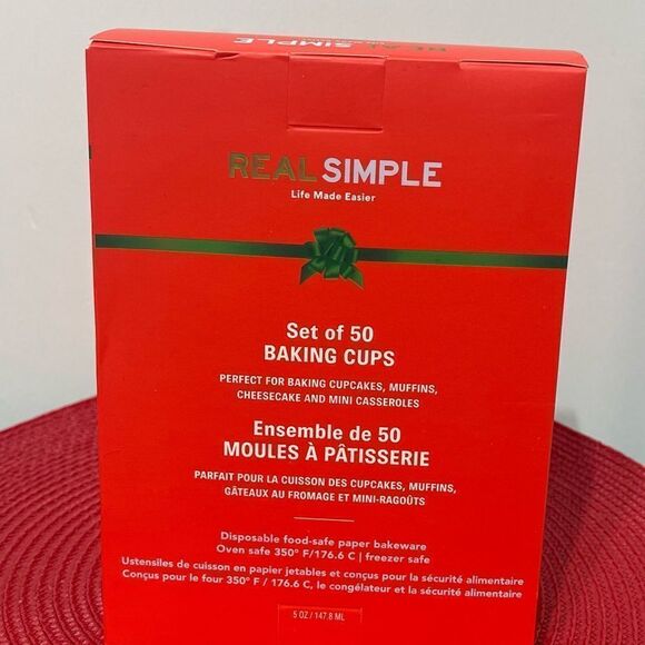Real Simple Baking Cups Gnome 50 pieces NWT - Picture 4 of 5